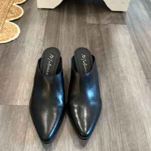 Matisse black slide on booties